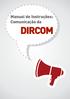 Manual de Instruções: Comunicação da DIRCOM