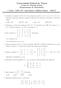 Universidade Federal de Viçosa Centro de Ciências Exatas Departamento de Matemática 1 a Lista - MAT Introdução à Álgebra Linear 2013/I