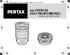 DA Lens_POR.book Page -1 Monday, January 3, :24 PM. smc PENTAX-DA OBJECTIVA INTERMUTÁVEL MANUAL DE INSTRUÇÕES