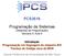 PCS3616. Programação de Sistemas (Sistemas de Programação) Semana 5, Aula 9