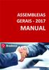 ASSEMBLEIAS GERAIS MANUAL