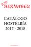 CATÁLOGO HOSTELRÍA