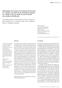 The effectiveness of Psychosocial Care Centers for the mentally ill in a medium-sized city in southern Brazil: a stratified analysis.