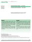 Clinical Case. Pneumonia lipóide exógena Caso clínico. Exogenous lipoid pneumonia Case report