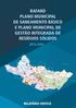 RAFARD PLANO MUNICIPAL DE SANEAMENTO BÁSICO E PLANO MUNICIPAL DE GESTÃO INTEGRADA DE RESÍDUOS SÓLIDOS