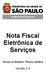 Nota Fiscal Eletrônica de Serviços Acesso ao Sistema - Pessoa Jurídica