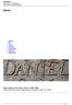 Daniel. Daniel 3D Vídeo Posição Iconografia Escritura Bibliografia