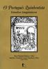 O Português Quinhentista Estudos Lingüísticos