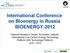 International Conference. on Bioenergy in Segundo Russia BIOENERGY-2012