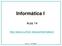 Informática I. Aula 14.  Aula 14-10/10/2007 1