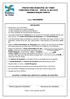 PREFEITURA MUNICIPAL DE TIMBÓ CONCURSO PÚBLICO EDITAL N. 001/2016 ADMINISTRAÇÃO DIRETA. Cargo: SOLDADOR