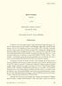 «Kant-studien» novalis [1797] Apresentação, tradução e notas de Fernando M. F. Silva 1. Universidade de Lisboa, Centro de Filosofia