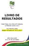 LIVRO DE RESULTADOS FASE FINAL DO CIRCUITO BRASIL LOTERIAS CAIXA HALTEROFILISMO Edição revisada em 10/11/2017 SÃO PAULO/SP 26 A 29 DE OUTUBRO