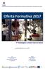Oferta Formativa 2017