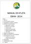 MANUAL DO ATLETA CBKW