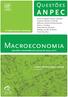 Macroeconomia ANPEC. Questões. 2 a Edição Revista e Atualizada. Questões comentadas das provas de 2003 a 2012