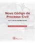 Novo Código de Processo Civil