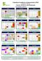 Calendário Acadêmico e Administrativo 2018 Campus Palmas Cursos Técnicos e de Graduação