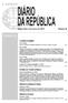 I SÉRIE ÍNDICE. Assembleia da República. Presidência do Conselho de Ministros. Ministério da Administração Interna. Ministério da Economia