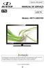 MANUAL DE SERVIÇO. Modelo: HBTV-29D07HD LCD TV MANUAL PRELIMINAR 2012 H-BUSTER DO BRASIL