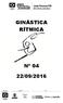 GINÁSTICA RÍTMICA Nº 04