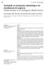 Ansiedade ao tratamento odontológico em atendimento de urgência Dental anxiety in an emergency dental service