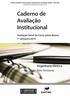 Caderno de Avaliação Institucional