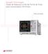 Keysight Technologies Testes de Máscara/Limite de Forma de Onda para Osciloscópios IniniiVision. Folha de Dados