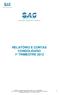 RELATÓRIO E CONTAS CONSOLIDADO 1º TRIMESTRE 2012