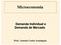Microeconomia. Demanda Individual e Demanda de Mercado. Prof.: Antonio Carlos Assumpção