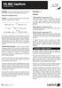 CK-NAC Liquiform. 01 Português - Ref.: 117. Ref.:117 MS Instruções de Uso. Metodologia. IFCC.