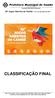 36º Jogos Abertos de Cambé 07 a 22 de julho de 2017 CLASSIFICAÇÃO FINAL