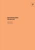 . INFORMAÇÕES TÉCNICAS TECHNICAL INFORMATION INFORMACIÓN TÉCNICA INFORMATION TECHNIQUE TECHNISCHE INFORMATION