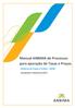 Manual ANBIMA de Processos para apuração de Taxas e Preços