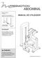 MANUAL DO UTILIZADOR DÚVIDAS? CUIDADO. Modelo nº F819.0 Nº de Série. Escreva o número de série no espaço acima para consulta futura.