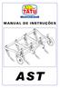 MANUAL DE INSTRUÇÕES AST