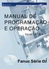 MANUAL DE PROGRAMAÇÃO E OPERAÇÃO