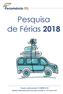 Pesquisa de Férias 2018