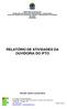 RELATÓRIO DE ATIVIDADES DA OUVIDORIA DO IFTO