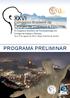 50anos XXVI XXVI PROGRAMA PRELIMINAR. Congresso Brasileiro de. Cirurgia de Cabeça e Pescoço 24 a 27 de agosto de 2017 Royal Tulip Rio de Janeiro