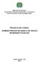 PROJETO DE CURSO: ADMINISTRADOR DE BANCO DE DADOS Modalidade Presencial