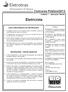Eletricista. Concurso Público/2013. Caderno: 1 Aplicação: Manhã LEIA COM ATENÇÃO AS INSTRUÇÕES INSTRUÇÕES - PROVA OBJETIVA