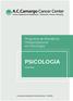 Programa de Residência Multiprofissional em Oncologia PSICOLOGIA. Comissão de Residência Multiprofissional - COREMU