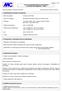 FICHA DE INFORMAÇÕES DE SEGURANÇA DE PRODUTOS QUÍMICOS FISPQ. Nome do produto: Centrament AIR 200 Data da última revisão: 03/10/2011