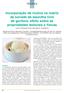 Incorporação de inulina na matriz de sorvete de baunilha livre de gordura: efeito sobre as propriedades texturais e físicas Introdução
