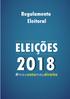 Regulamento Eleitoral 2018