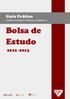 Guia Prático. de Registo, Preenchimento e Submissão de candidaturas à. Bolsa de Estudo