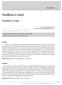 Anafilaxia à maçã. Anaphylaxis to apple CASO CLÍNICO. Natacha Santos, Ângela Gaspar, Graça Pires, Mário Morais -Almeida RESUMO