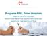 Programa BPC: Painel Hospitais