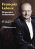 François Leleux. Orquestra Gulbenkian NOVEMBRO françois leleux george thum
